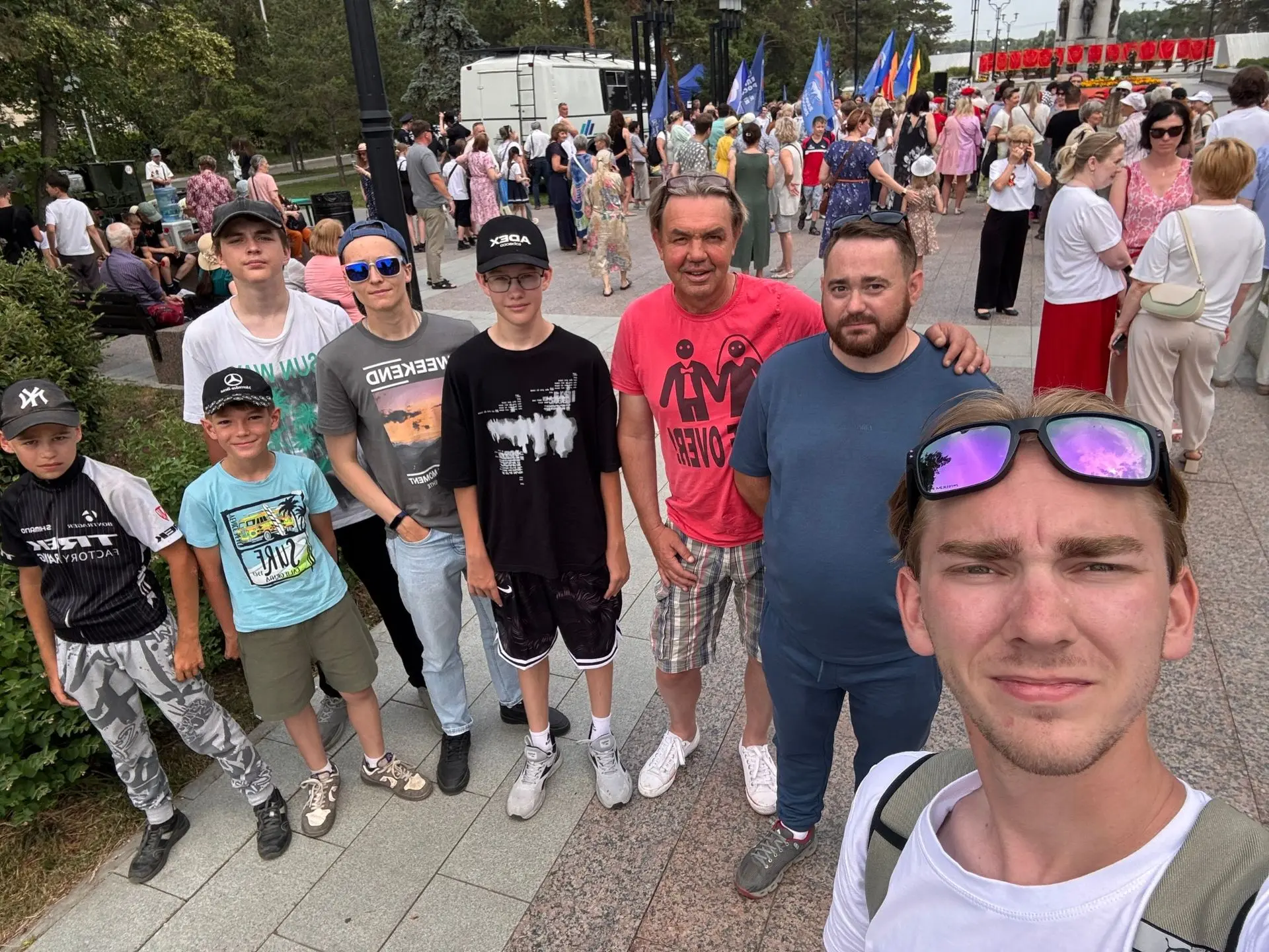 Вчера мы вместе с тренерами-преподавателями и спортсменами приняли участие в памятном мероприятии «Д