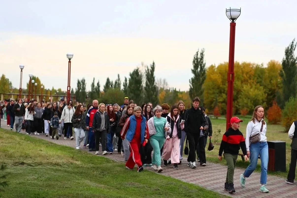 Две тысячи омичей приняли участие в Дне ходьбы