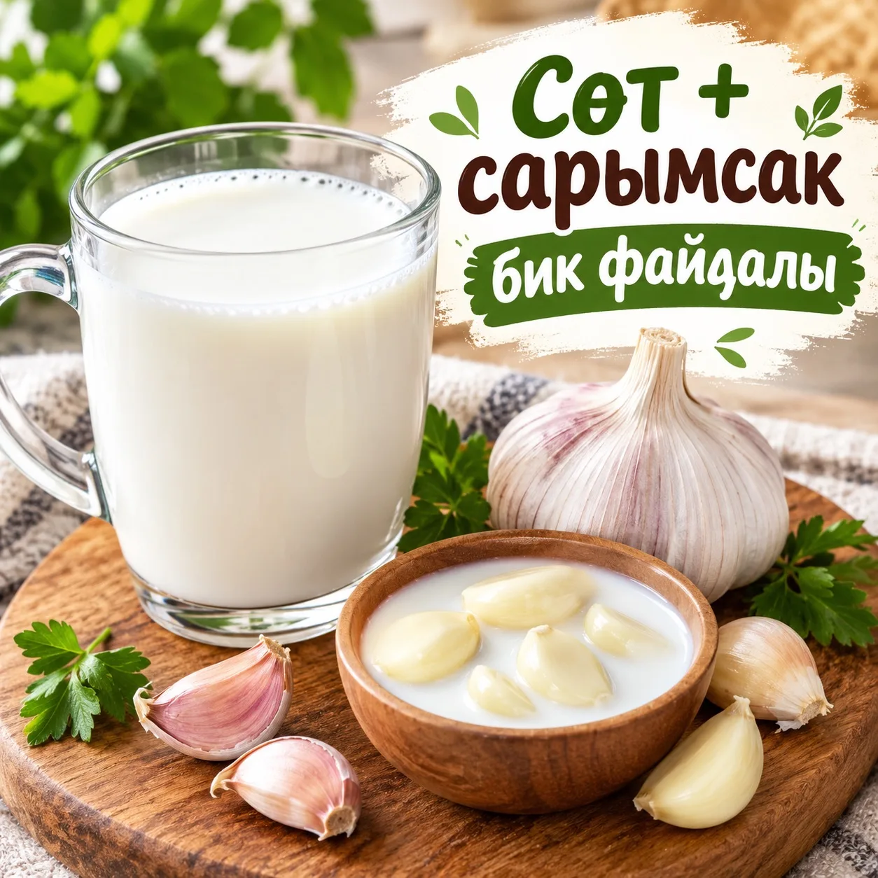 СӨТ +  САРЫМСАК = иң яхшы дару!