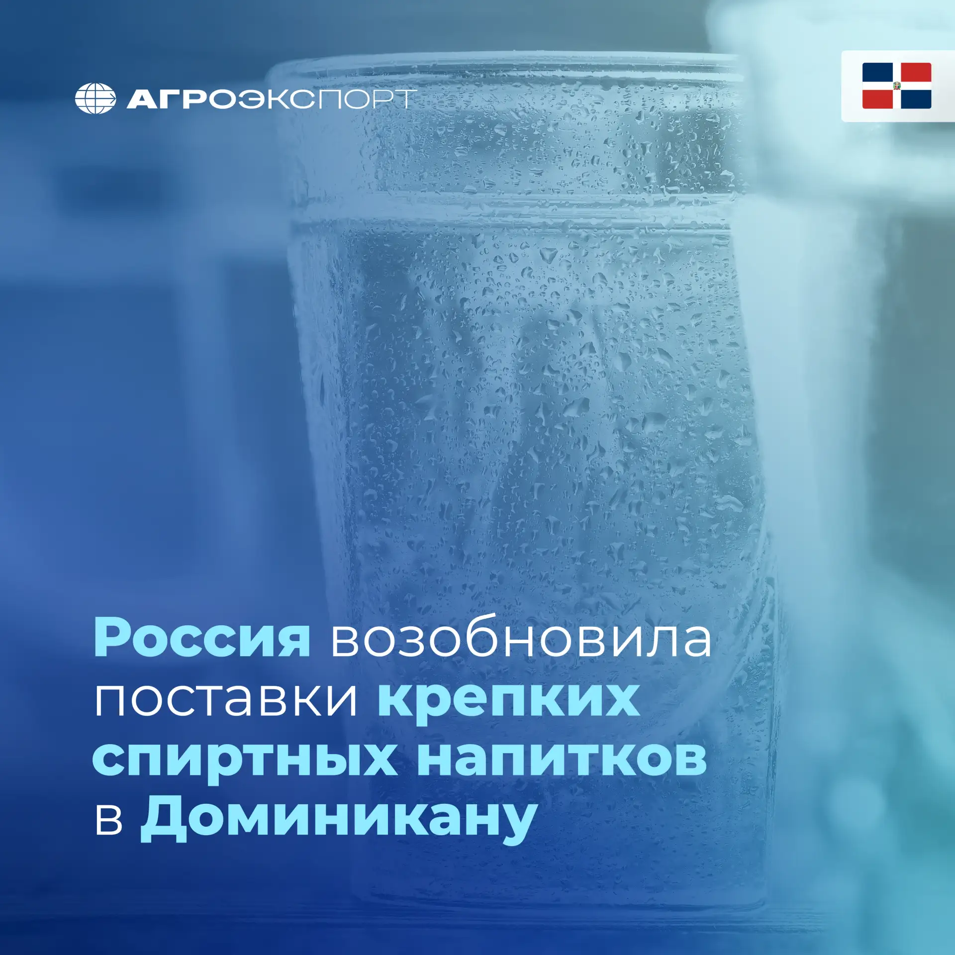 Россия возобновила поставки крепких спиртных напитков в Доминикану

Согласно оценкам экспертов, за 5