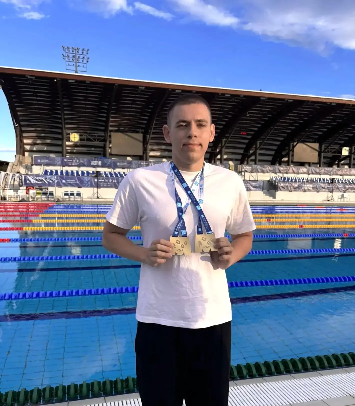 🏊 ДВА ЗОЛОТА ИЗ СЛОВАКИИ: ВОСПИТАННИК НАШЕГО ЦЕНТРА НА ПЬЕДЕСТАЛЕ