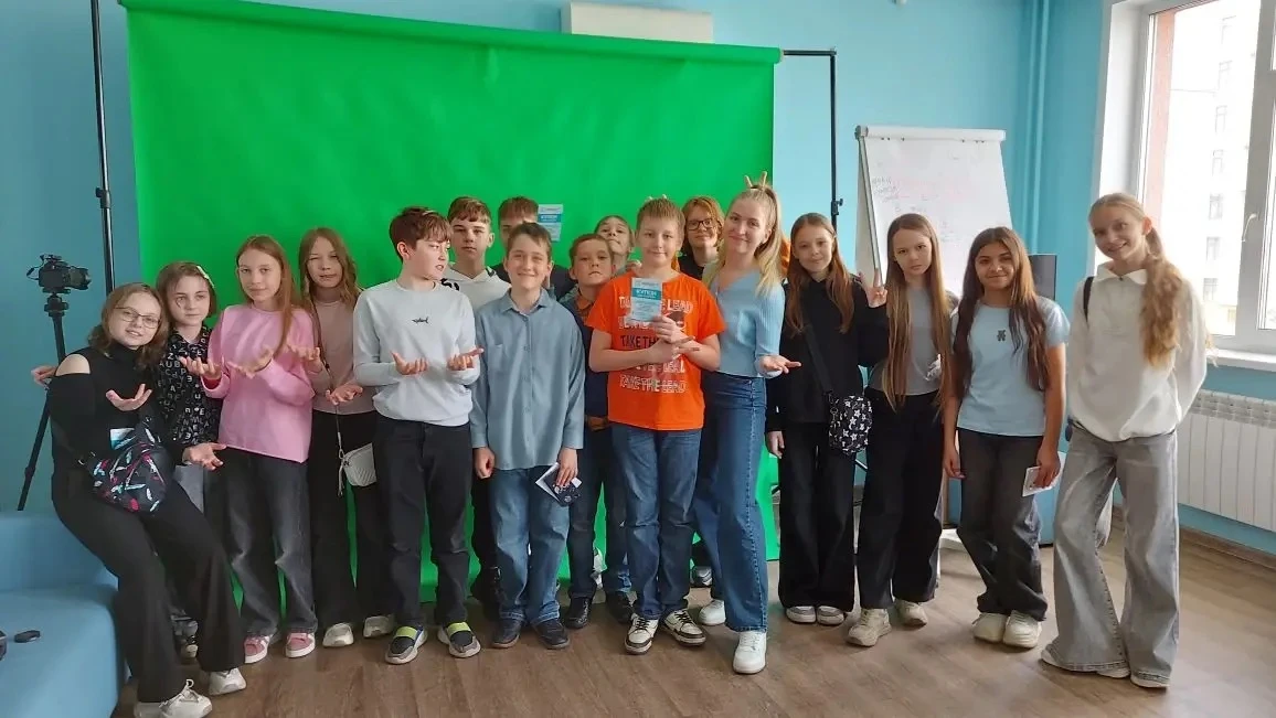 🎤 В эфире — наши пятиклассники!  Сегодня, 23 мая, ученики 5 «Б» и 5 «И» классов вместе с учителем ге