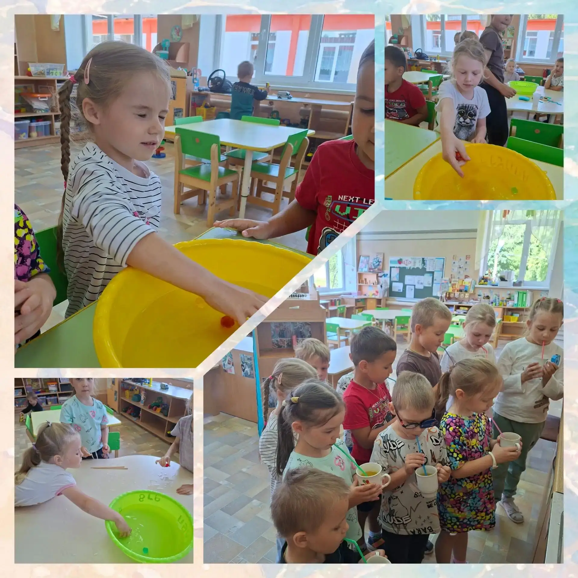 Сегодня  группе №8 "Пчёлки"🐝 прошёл настоящий праздник — День воды! 💧 
Мы превратили обычные занят