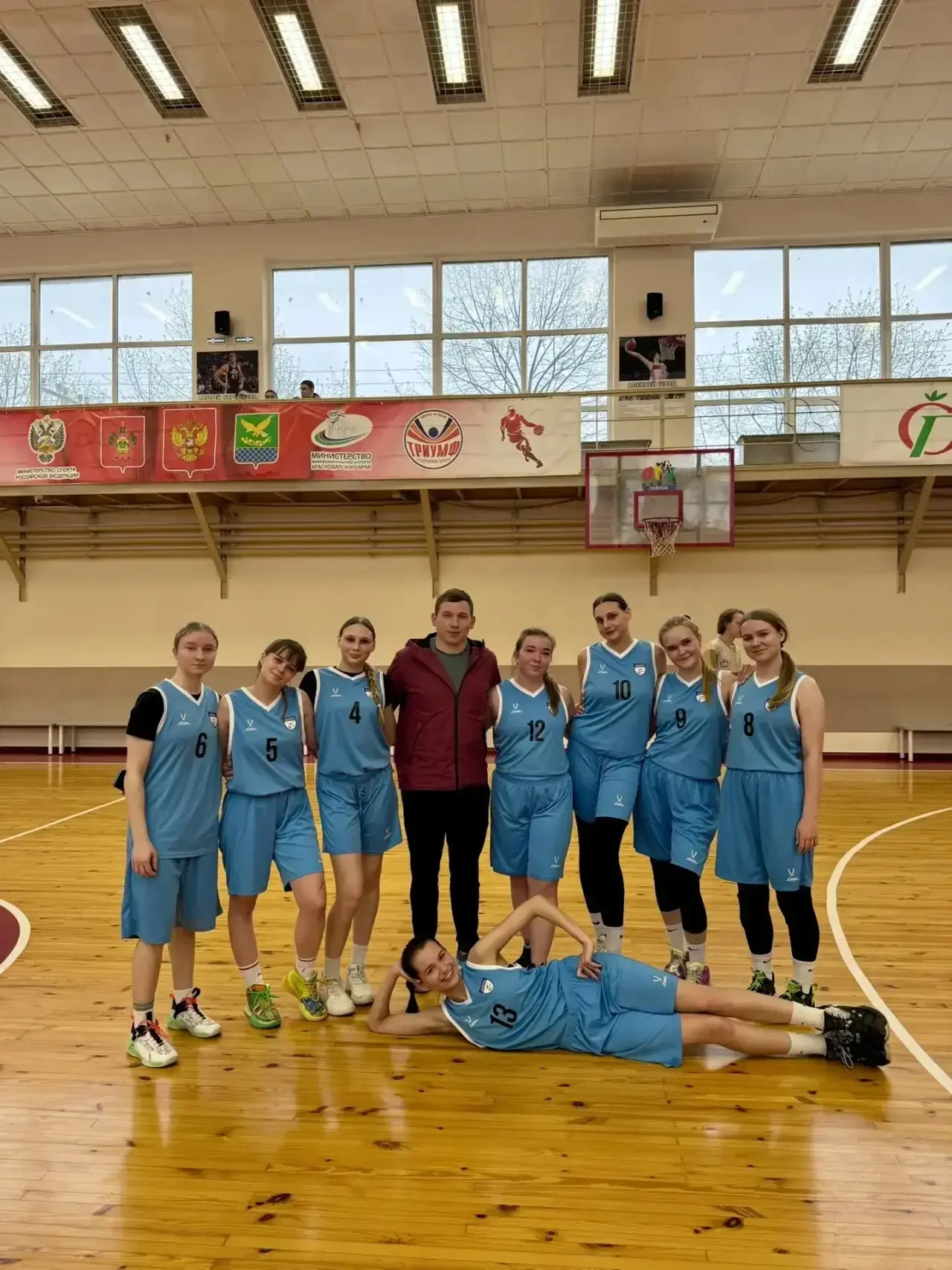 🏀 7 апреля в баскетбольном центре «Триумф» имени заслуженного тренера Туркменской ССР Г.П. Хлыстова 