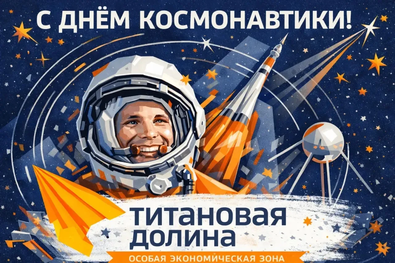 С Днём космонавтики и наступившим праздником Пасхи!