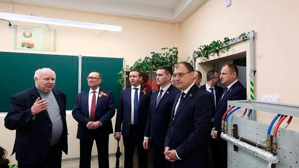 Во время делового визита в Белорусский национальный технический университет в Минске пр...