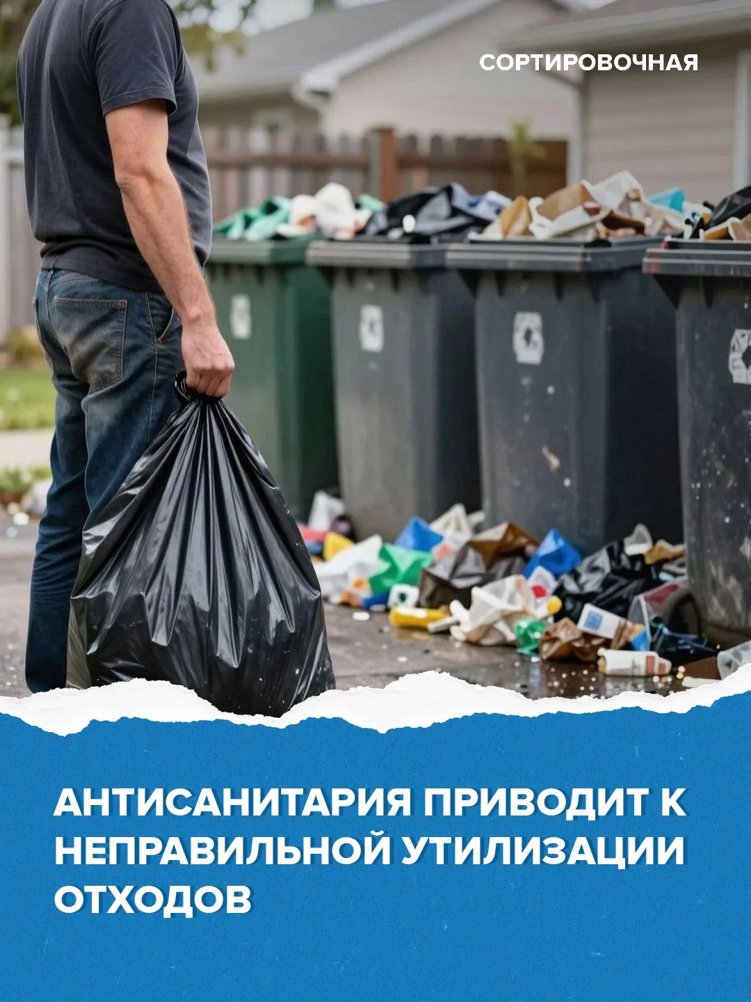 🤢 Грязь на мусорных площадках приводит к нежеланию сортировать 

Международная группа учёных выясни