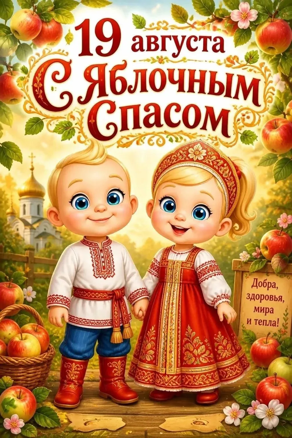 🍎 19 августа — Яблочный Спас!