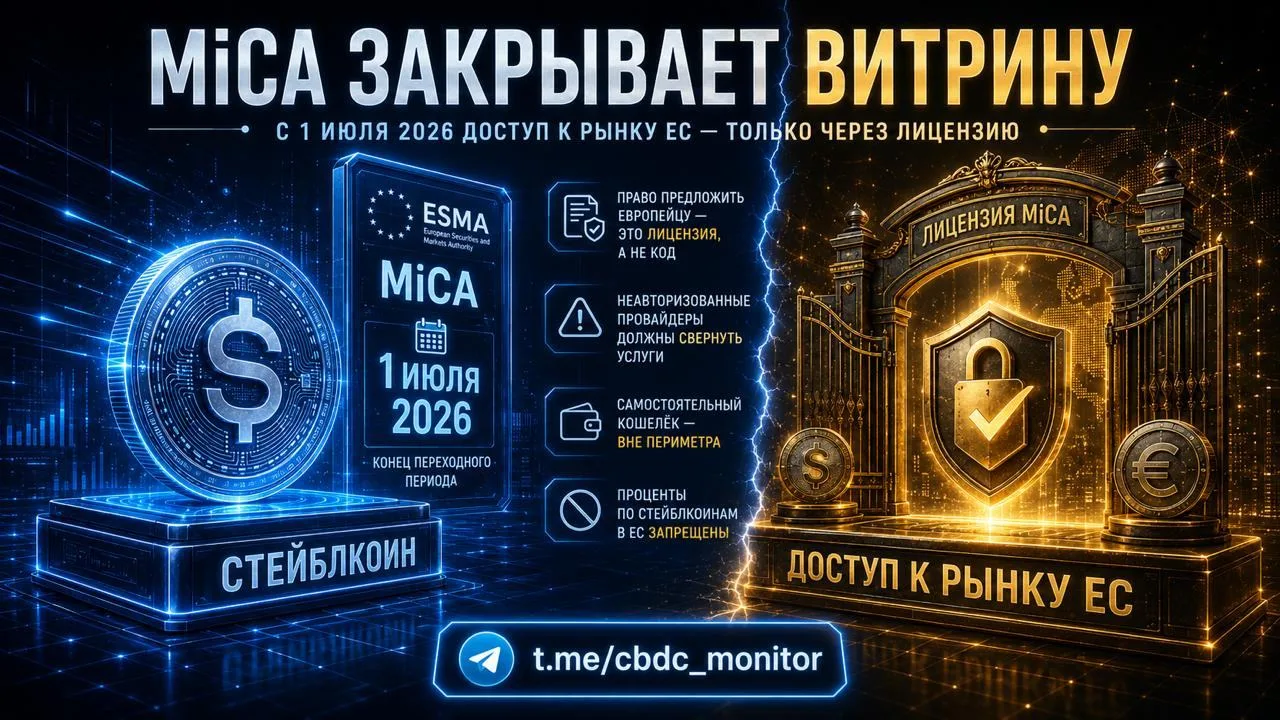 1 июля для стейблкоинов в ЕС закрывается переходный период. Меняется не список монет, а...
