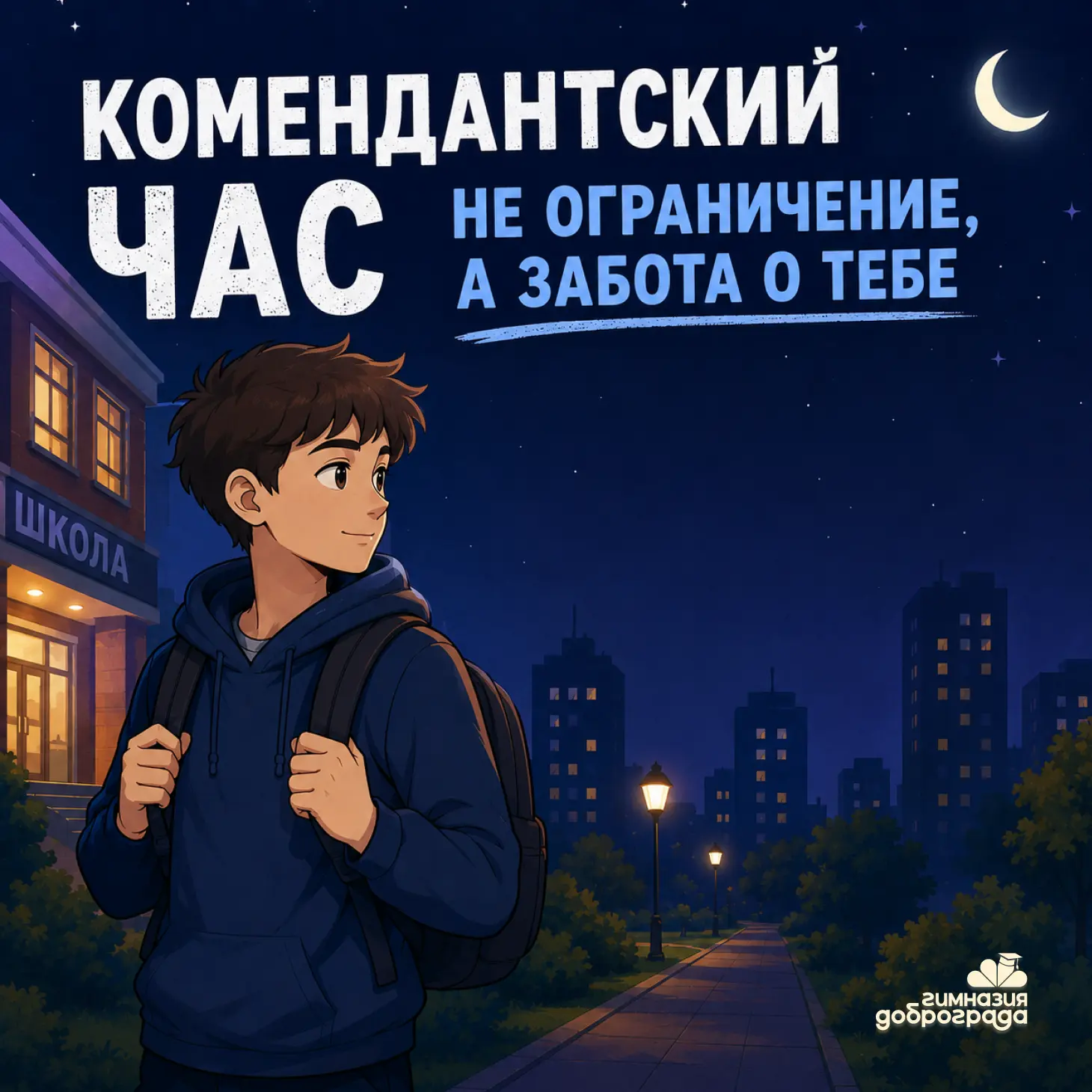 ✨ О безопасности детей

Друзья, напоминаем — соблюдение комендантского часа не просто формальность, 
