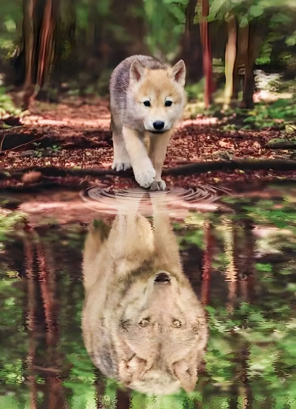 🐺 Когда ты уже матёрый волк в душе