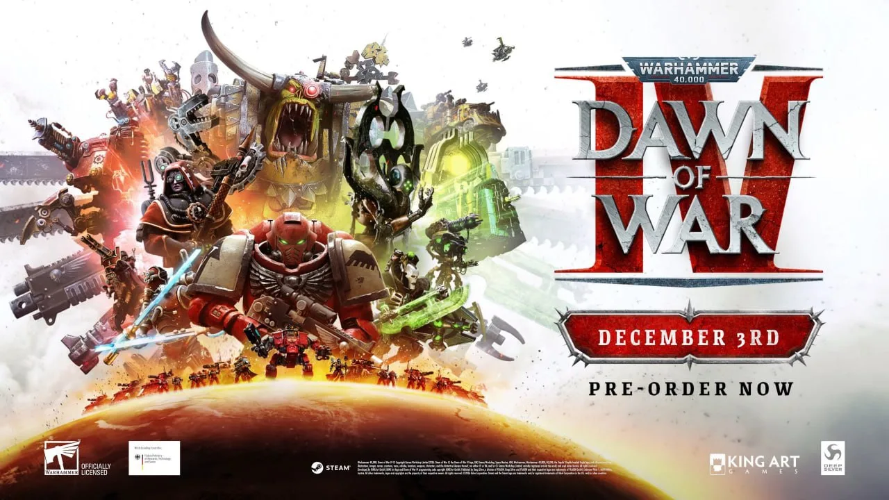 Warhammer 40,000: Dawn of War IV перенесли с 17 сентября на 3 декабря.

Изначально релиз планировалс