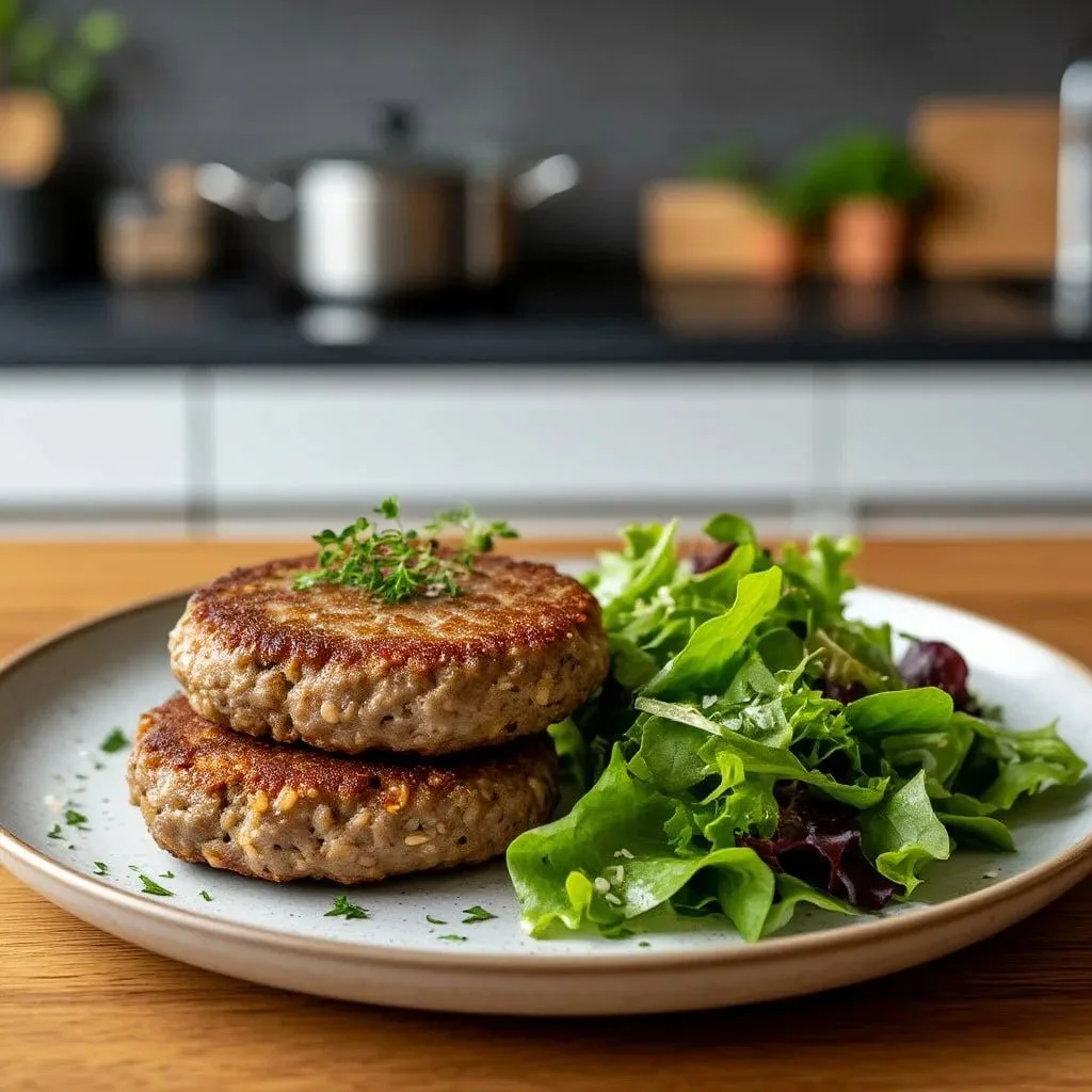 🥩 Сочные говяжьи котлеты без хлеба