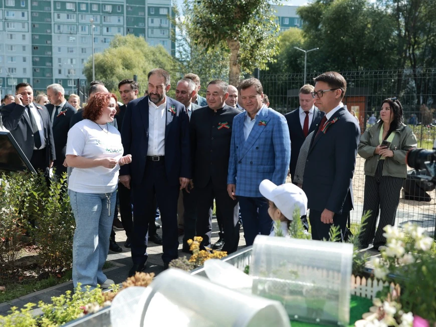 В Казани открылся обновлённый двор в стиле «Сказки народов Поволжья»