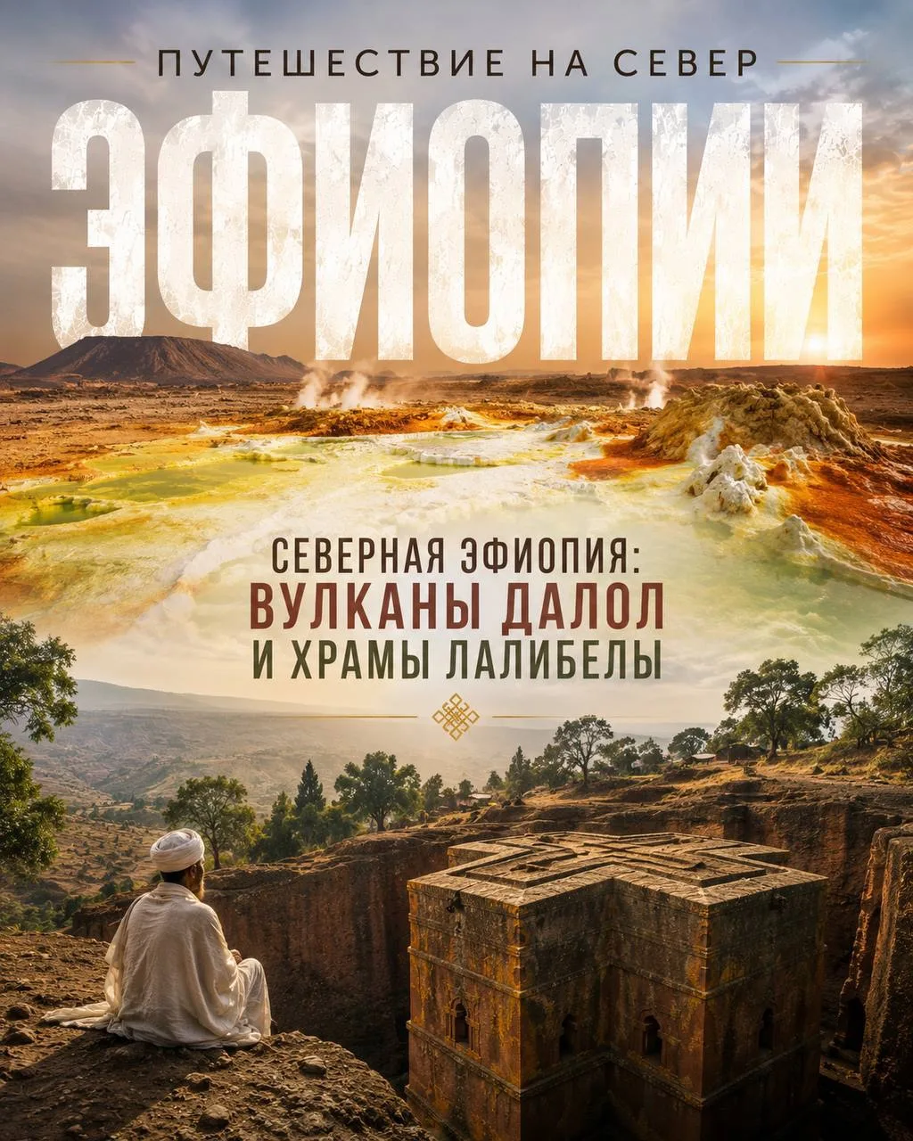 ЭФИОПИЯ: ОТ ВУЛКАНОВ ДО ДРЕВНИХ ЦЕРКВЕЙ