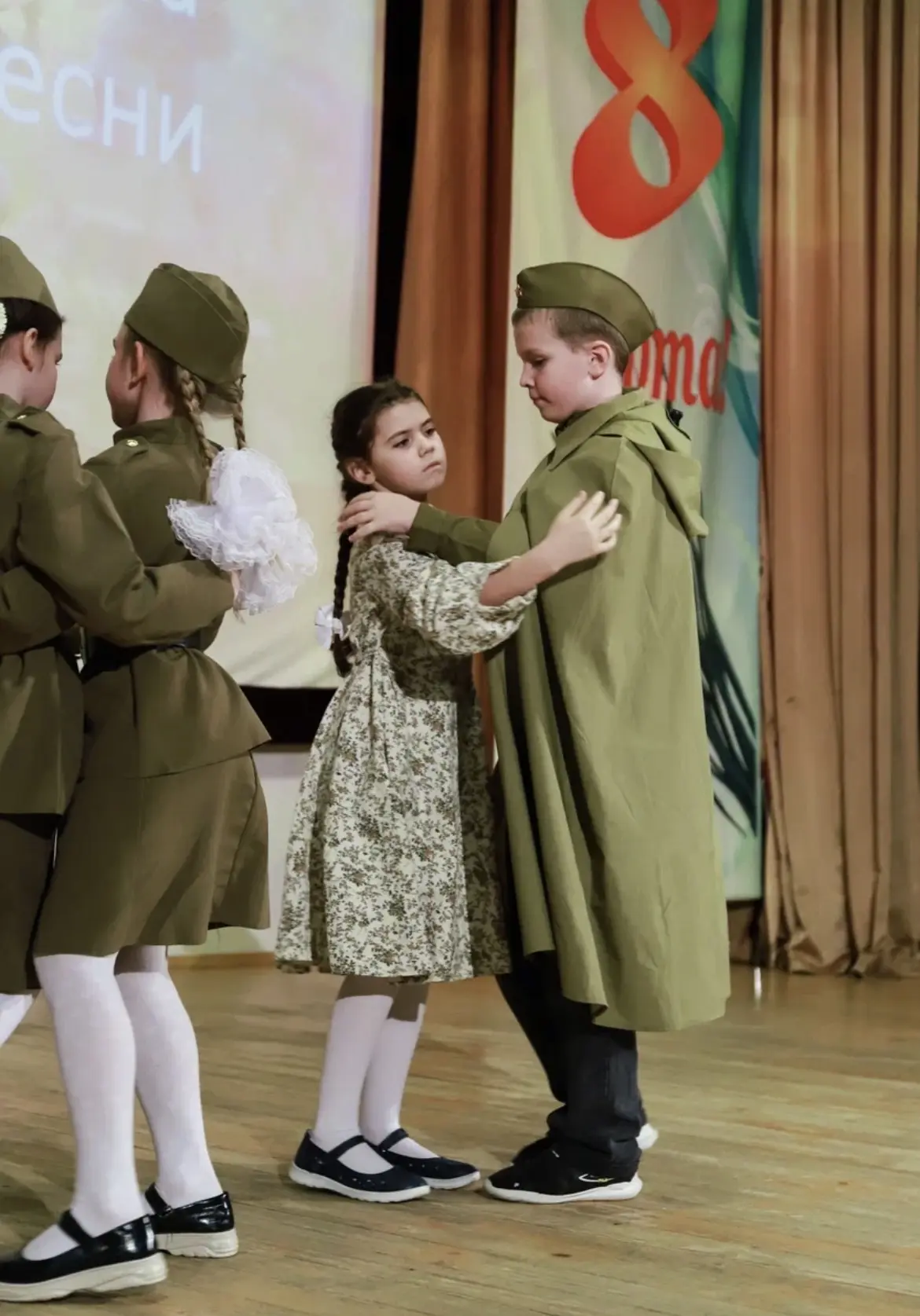 🎶В нашей школе прошёл конкурс военной песни  Казалось бы, эти песни знают наизусть бабушки и дедушки