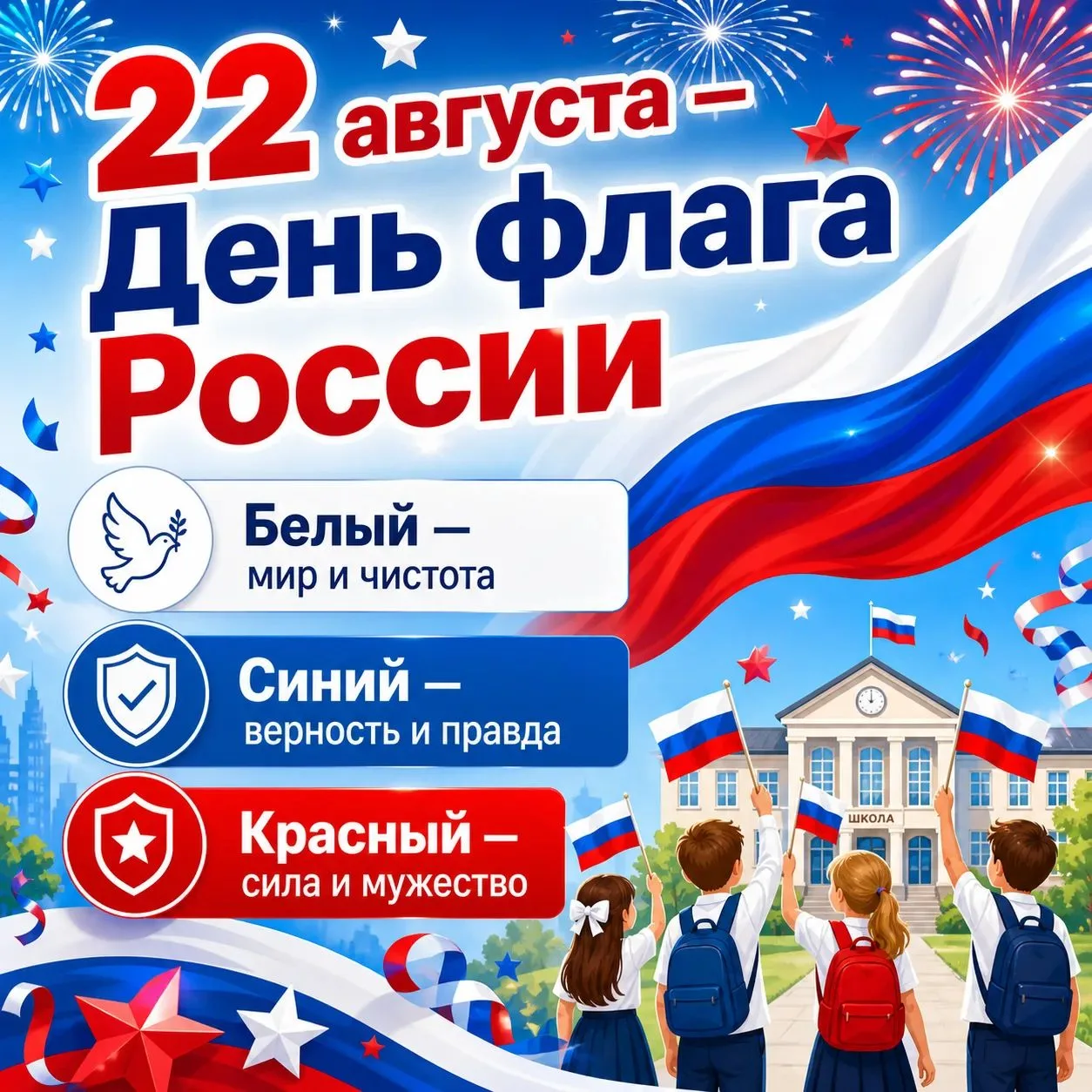 С Днём Государственного флага России!