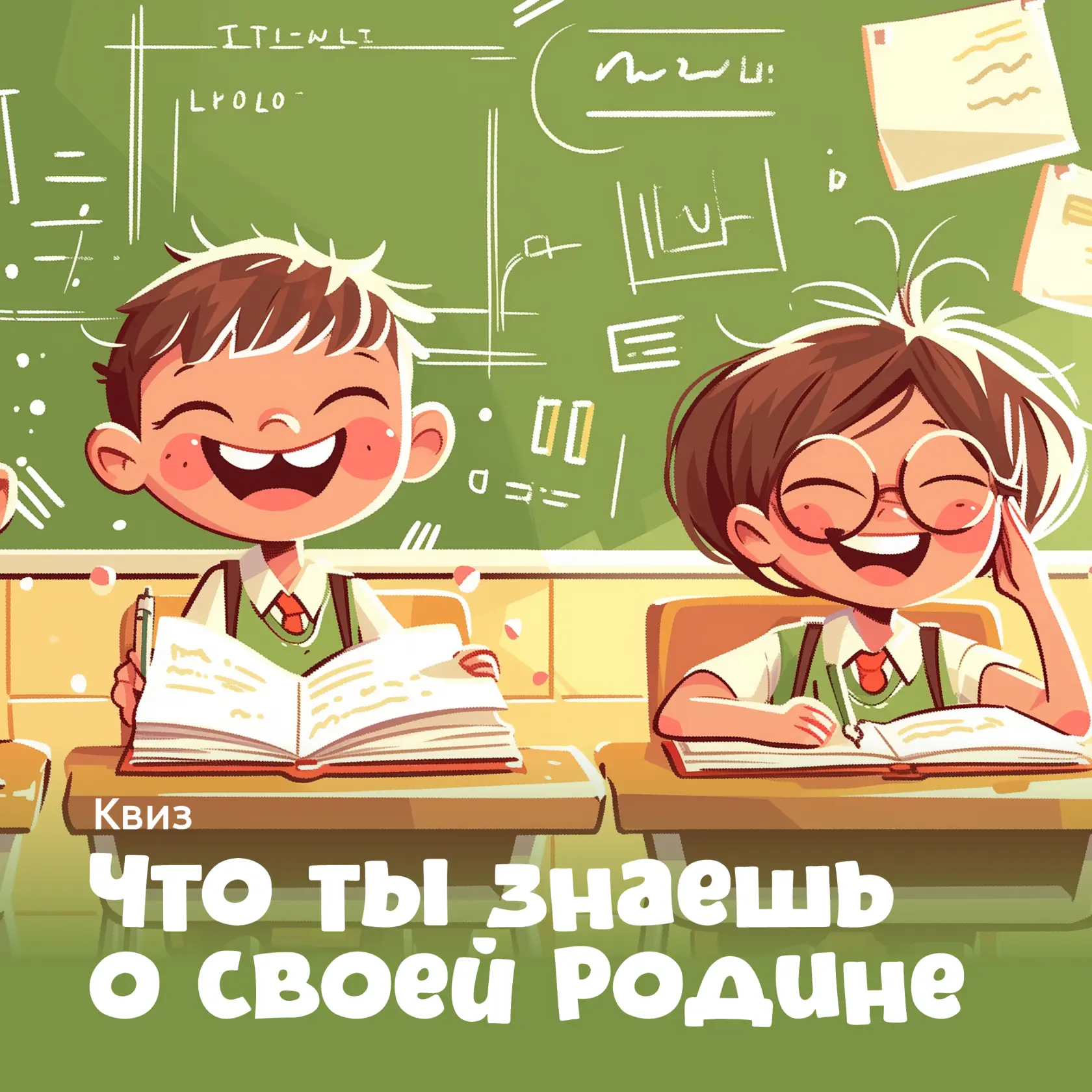 ⁉️ Детский квиз о России 

«Ну почему не о мультиках или о знойном лете?» – спросят маленькие умни