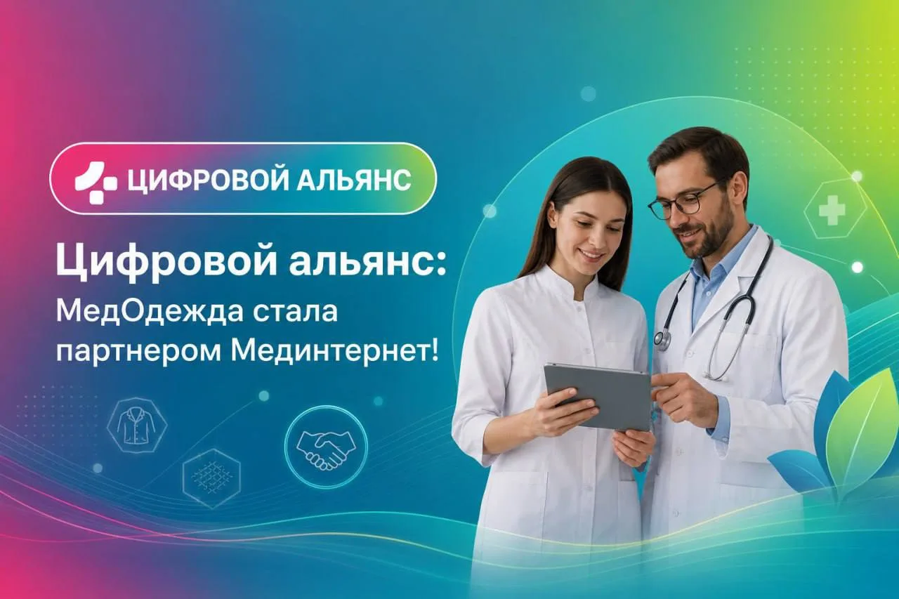 🏥 Цифровой альянс: МедОдежда стала партнером Мединтернет!