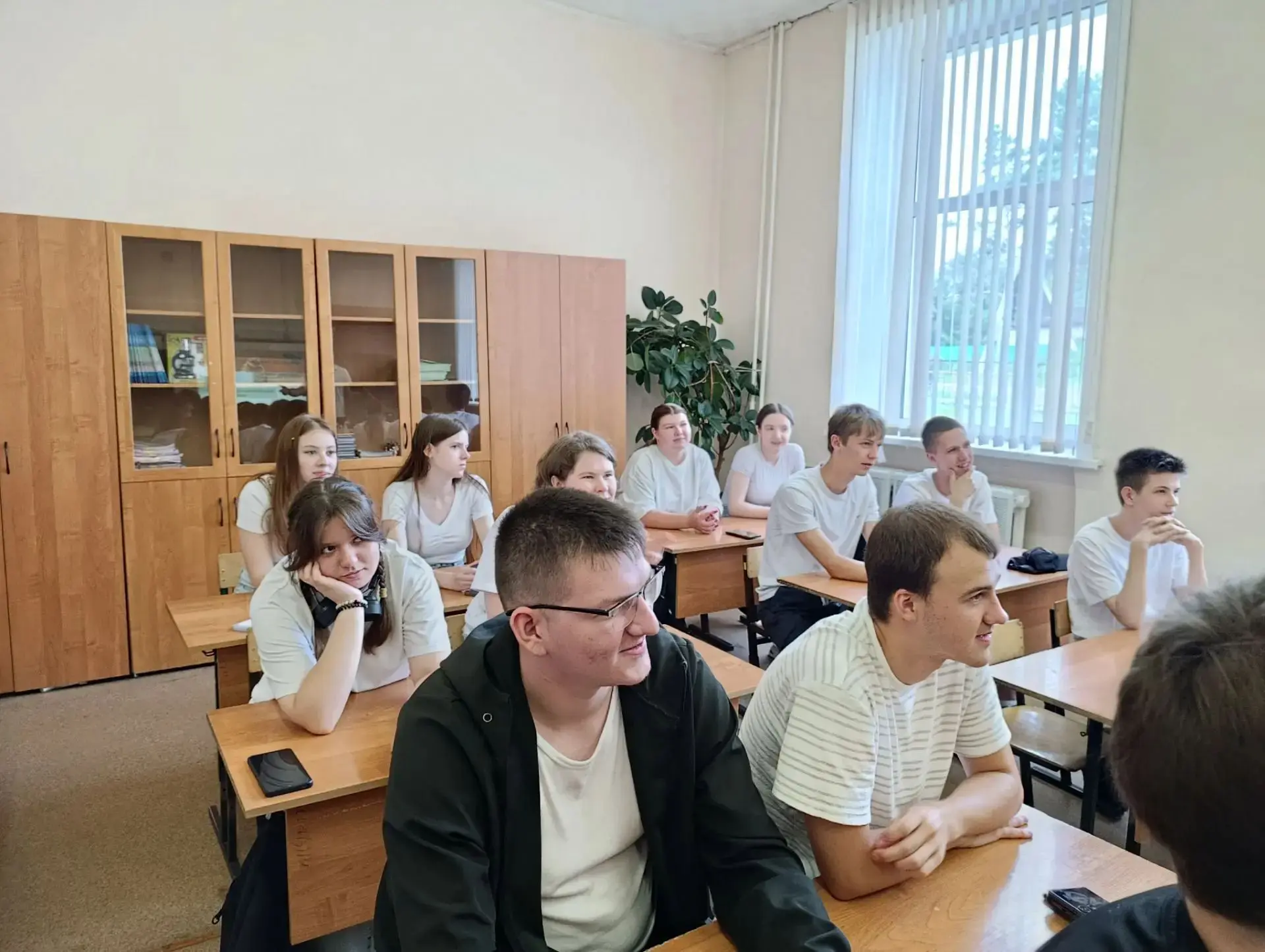 🌾 Профильная смена "Юные АГРАРИИ".
08 июля  очередное занятие для обучающихся 11А агрокласса провёл