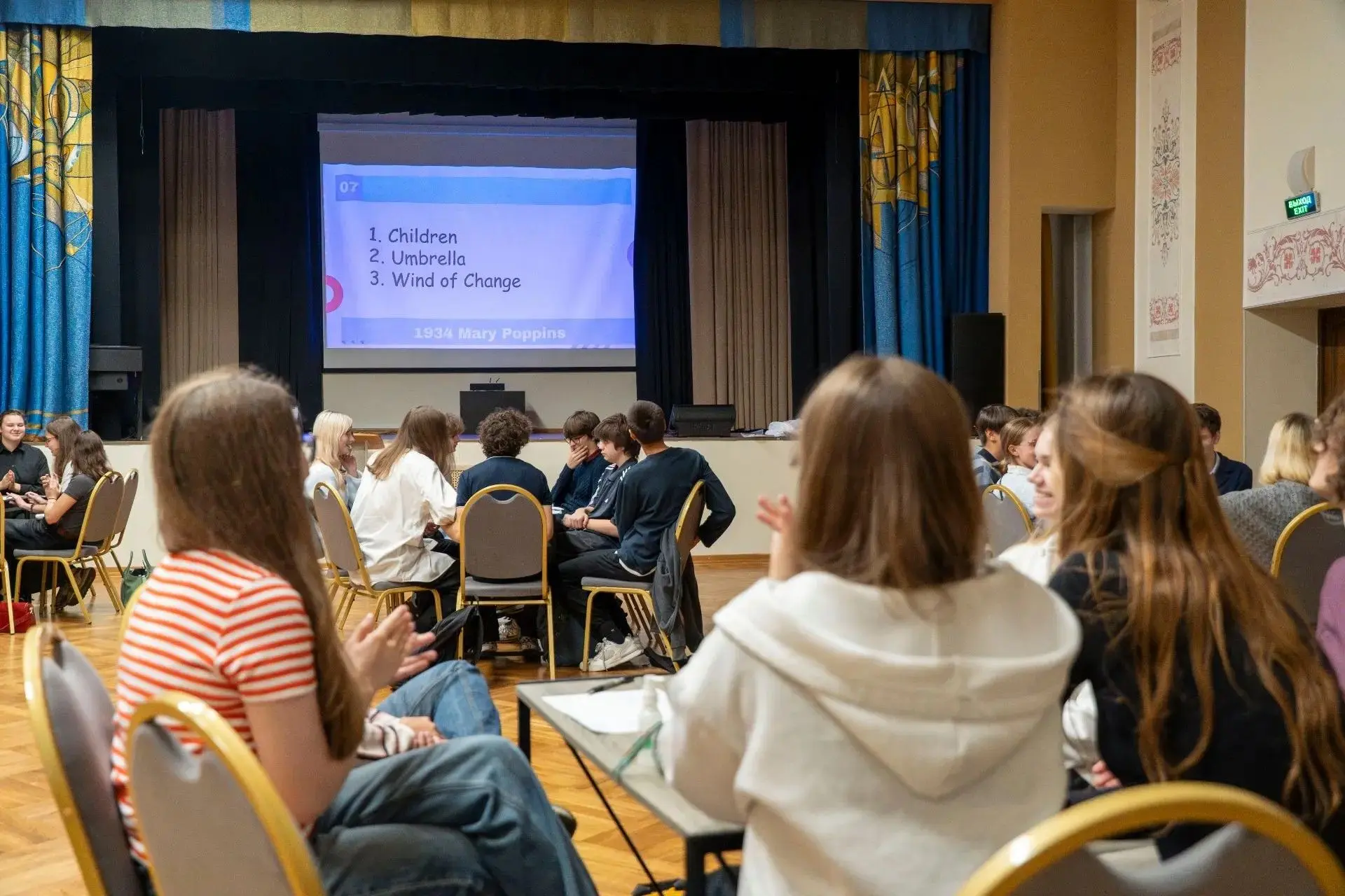 📸 Делимся с вами кадрами с «Mind Games», прошедших на прошлой неделе в актовом зале Ли...
