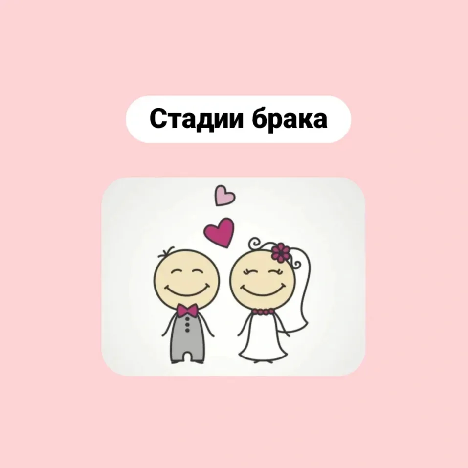 Стадии брака. Продолжение  4 стадия.   Обучение  Для ребёнка — это установка первых связей с социумо