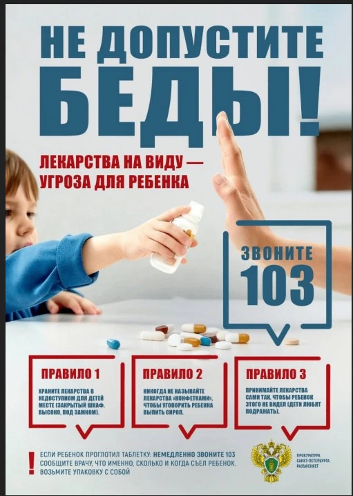 Профилактика самовольного употребления лекарств детьми.