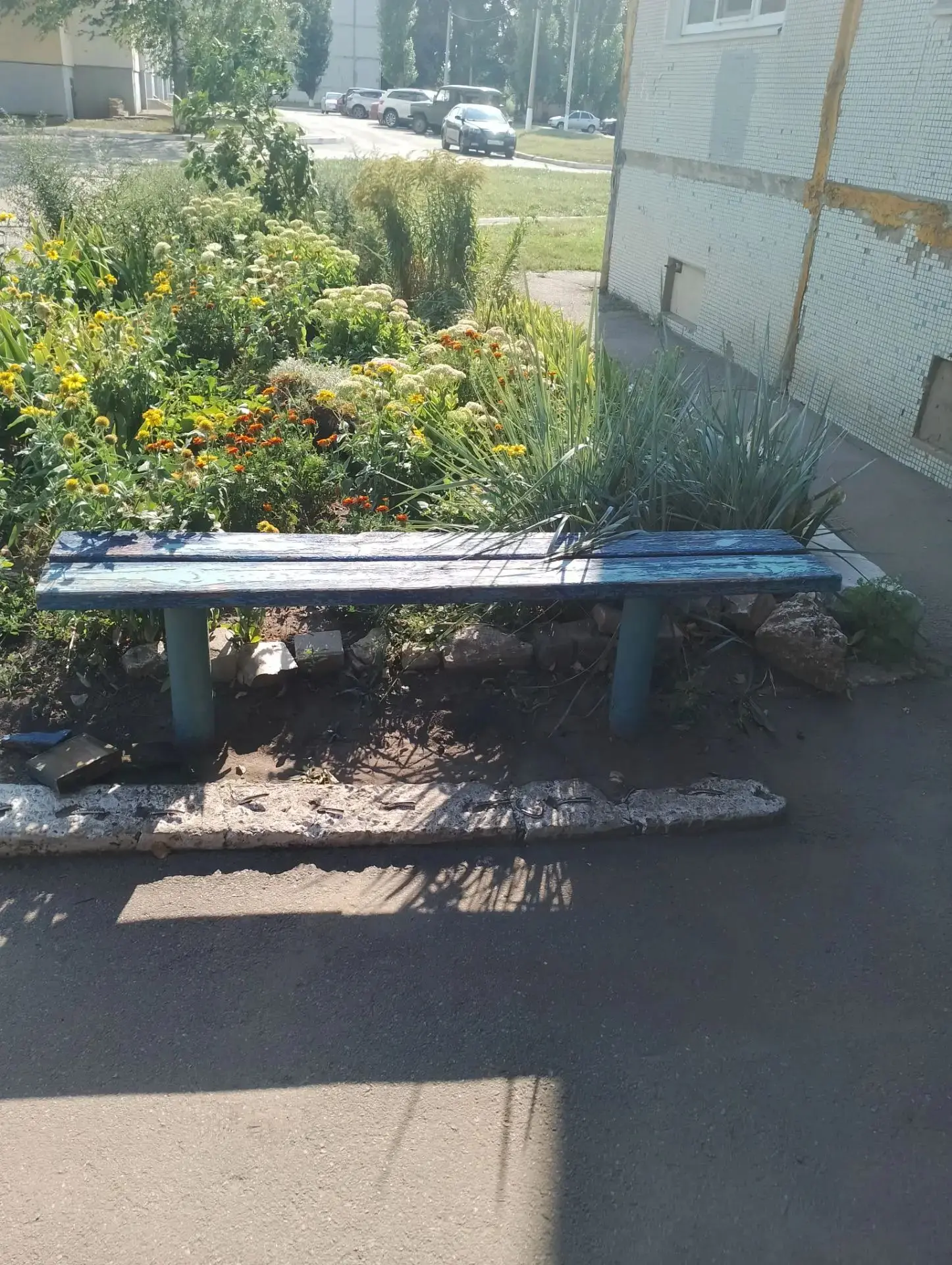 Ремонт скамеек ул. Заводская д. 30 , 1 подъезд
