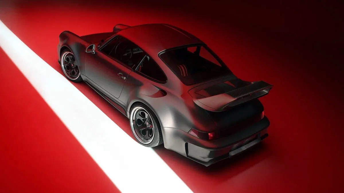 Классический Porsche 911 сделали карбоновым.  Немецкая компания Pogea Motors представила рестомод на