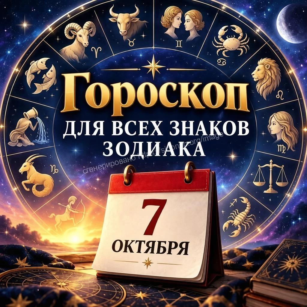 Гороскоп на 7 октября 2026 года для всех знаков зодиака