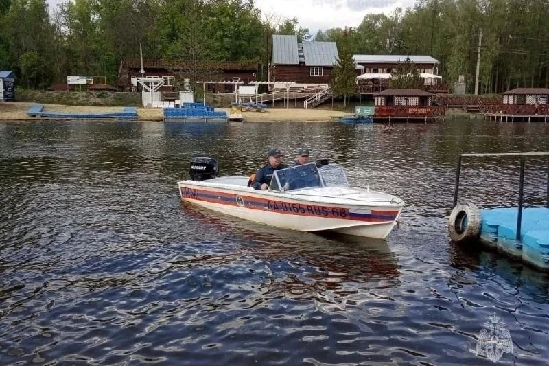 🚨 На реке Цне в Моршанске столкнулись две лодки
