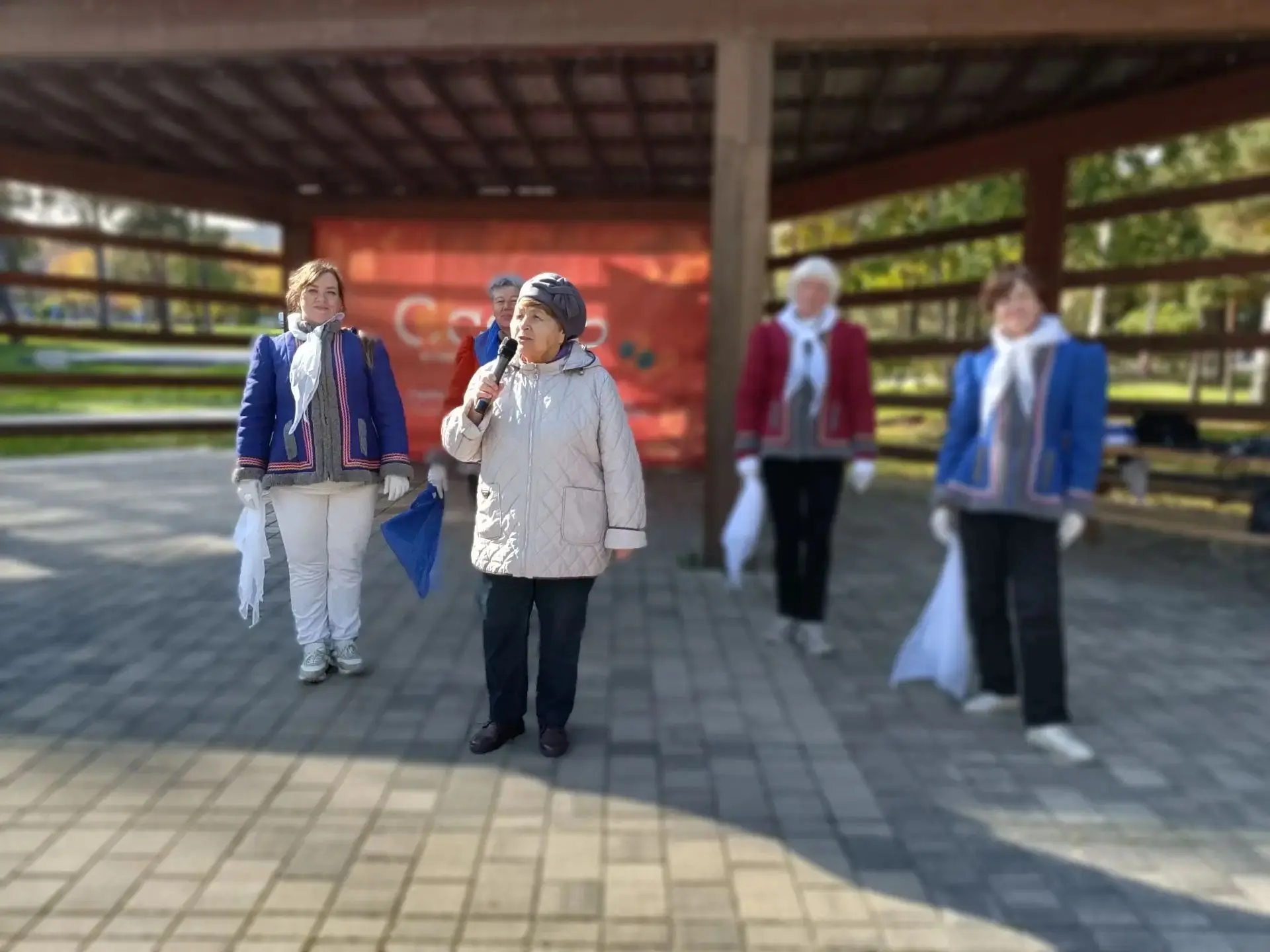 🍁Прошлись парадом, танцевали, стихи любимые читали - вот так свою осень встречают наши...