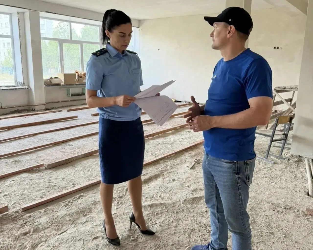 ​​В Сосногорске красивая прокурорская проверка: подрядчику напомнили о сроках ремонта ш...