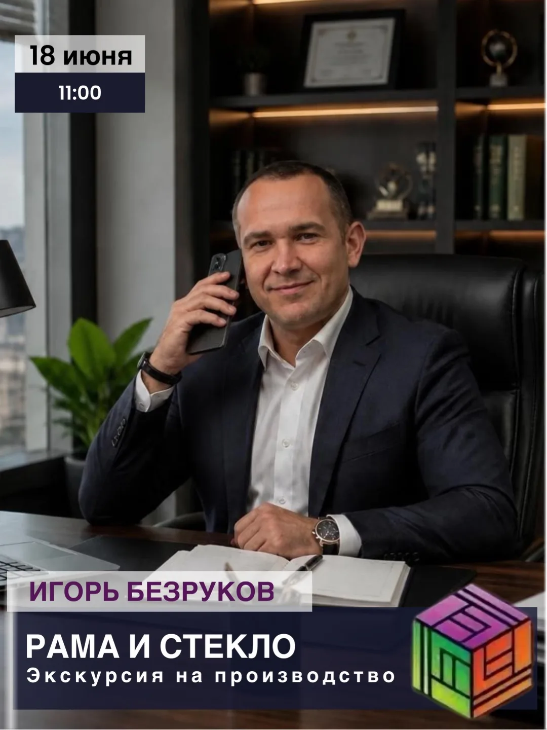 🏭 Бизнес-клуб Торгово-промышленной палаты приглашает на экскурсию на производство «Рама и Стекло»
�