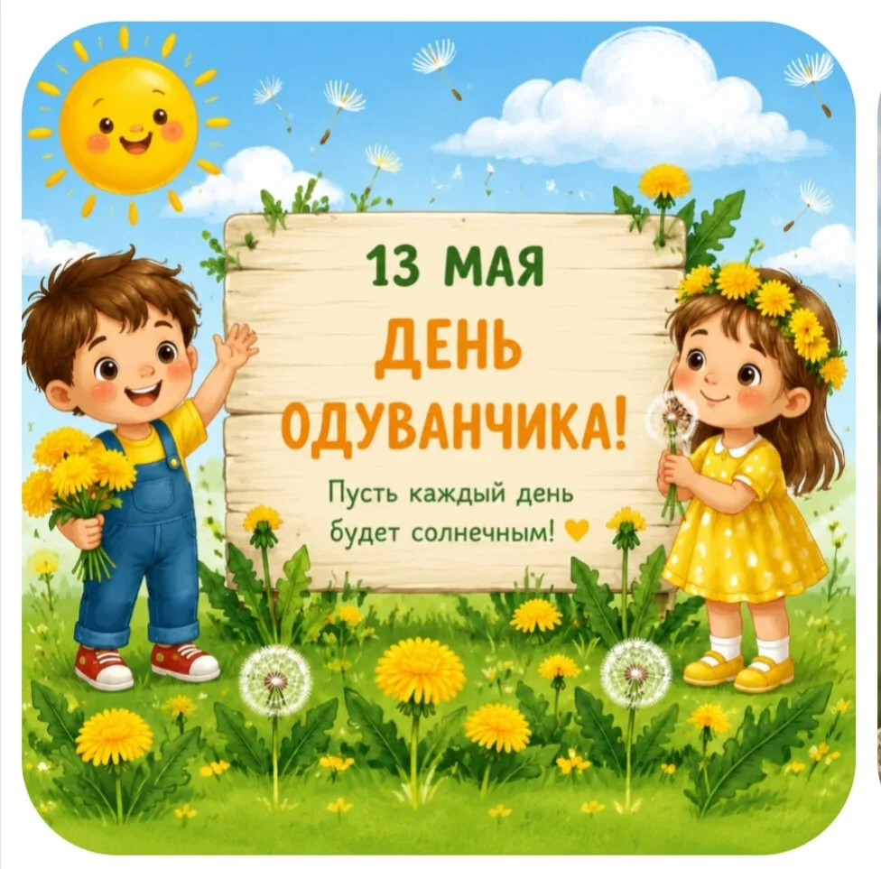 День одуванчика 🌼 в детском саду!