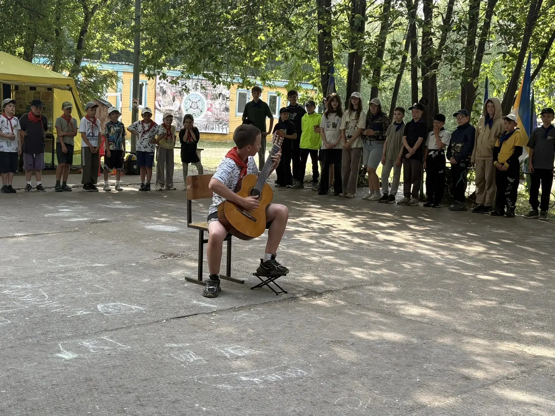 🏕️ Заключительный день палаточного лагеря «Новая волна» смены «Единство нации»

🎭 Седьмой день лаг