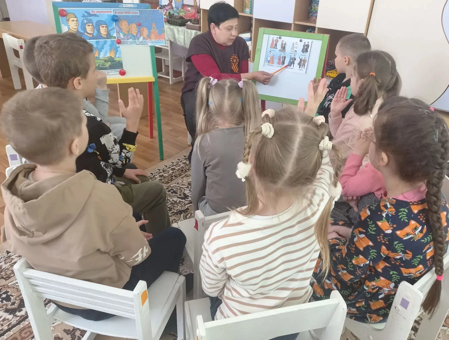 В рамках проведения мероприятий к Году единства народов  России и 81-й годовщины  Велик...