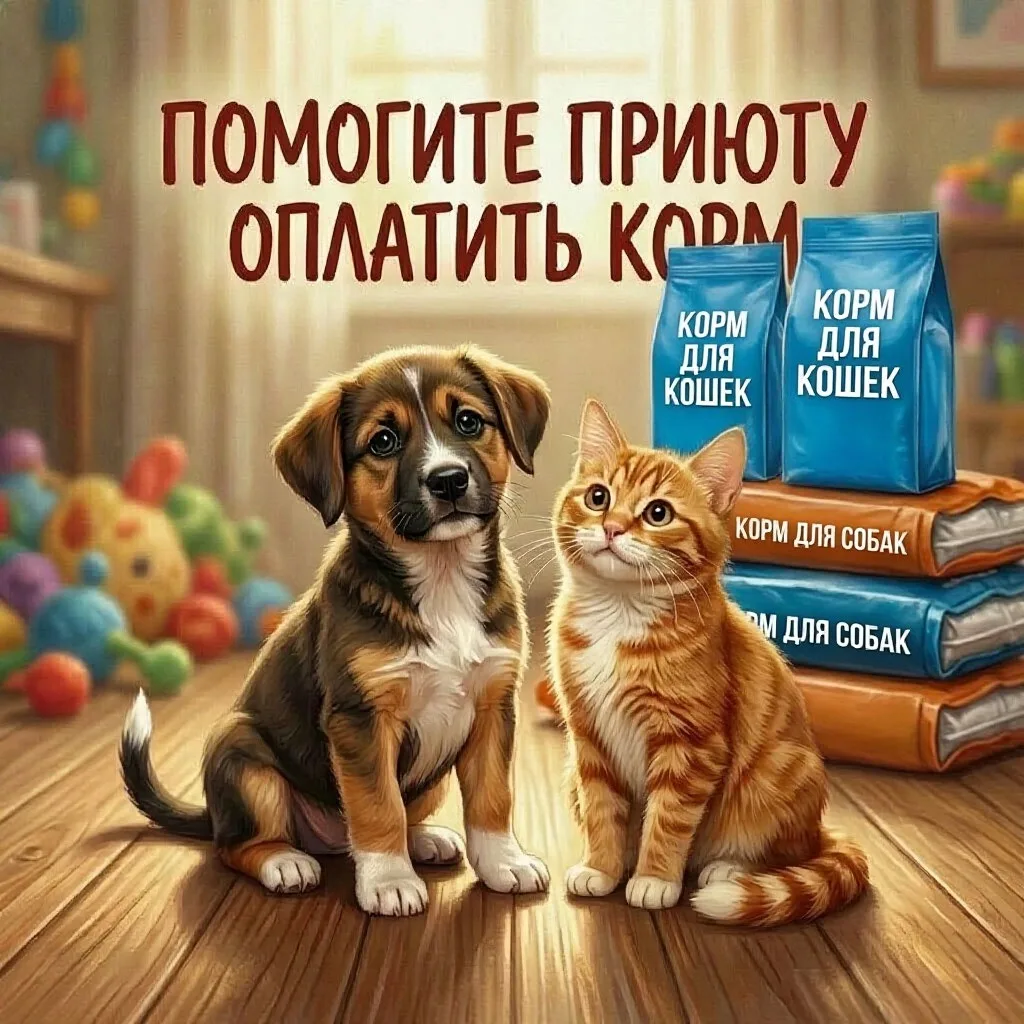 ДРУЗЬЯ, ПОЖАЛУЙСТА ПОМОГИТЕ ОПЛАТИТЬ КОРМ🙏🙏🙏
