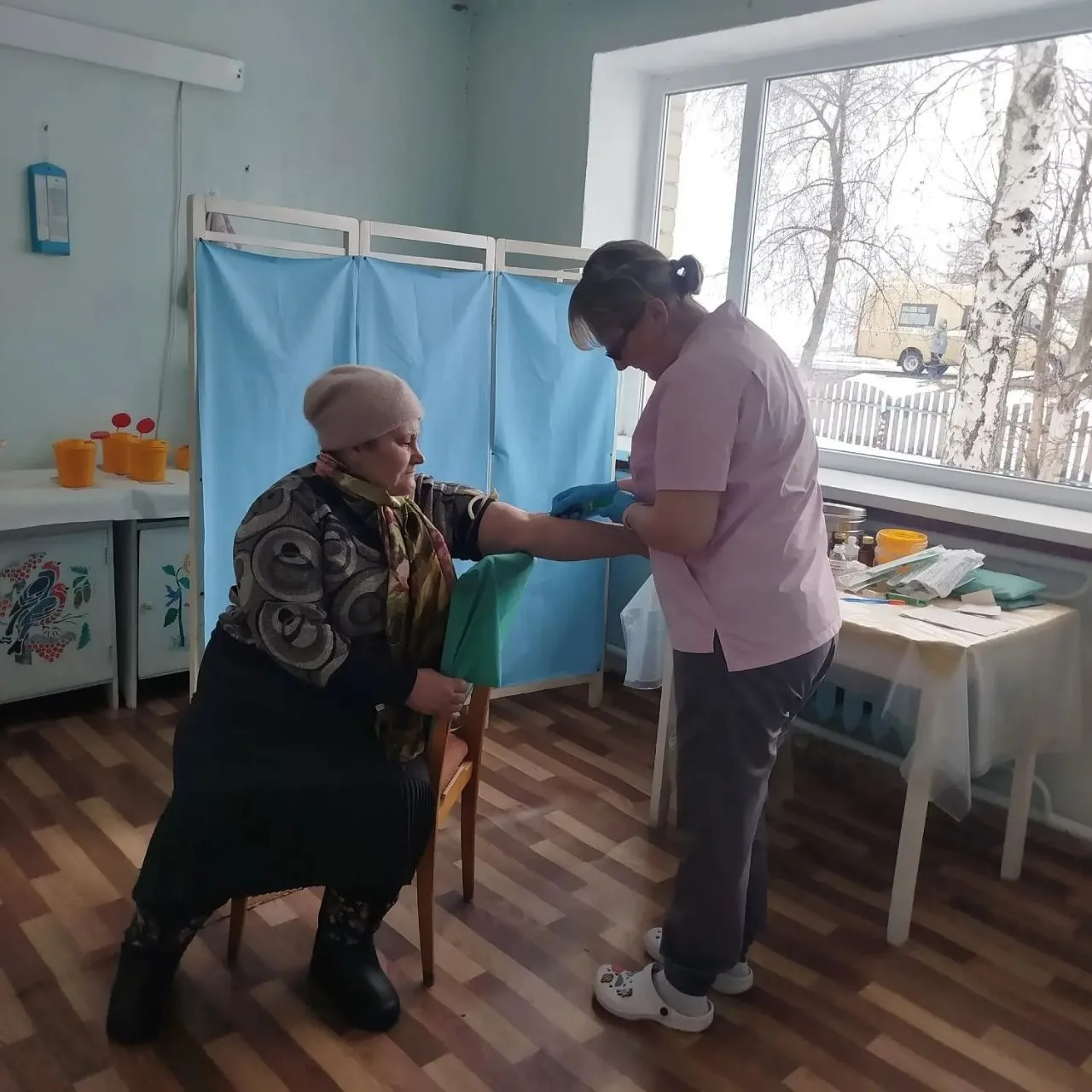 🚑 17 марта 2026 года осуществлен выезд специалистов ОБУЗ «Тимская ЦРБ»,  в составе вра...