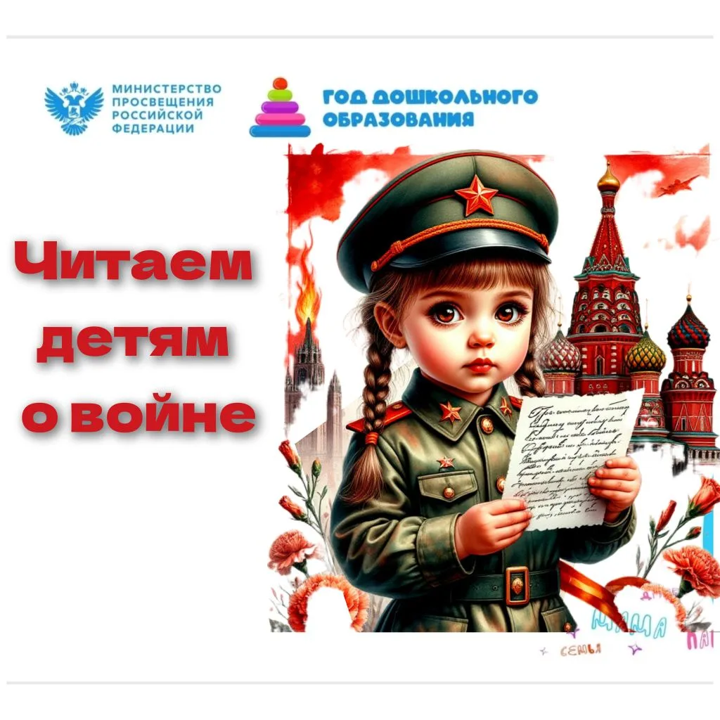 📚 Мы читаем, чтобы помнить:  «Читаем детям о войне» прошла в нашем МДОБУ "Детском саду...