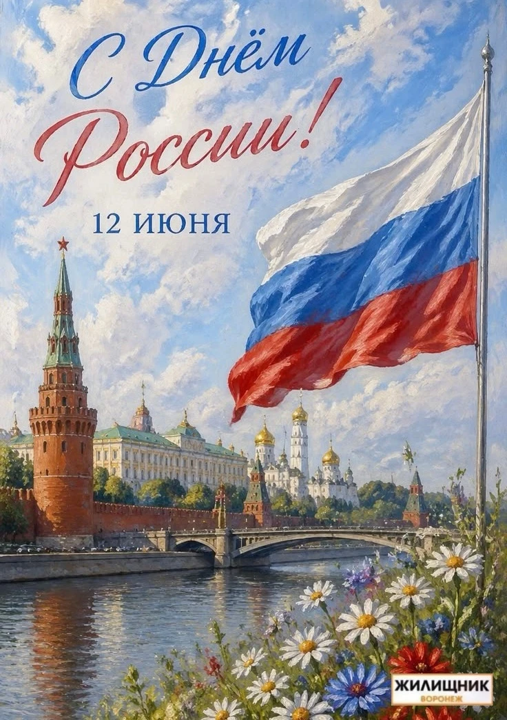 Уважаемые жители!

Поздравляем вас с 12 июня - Днём России! Этот праздник объединяет всех, кто любит