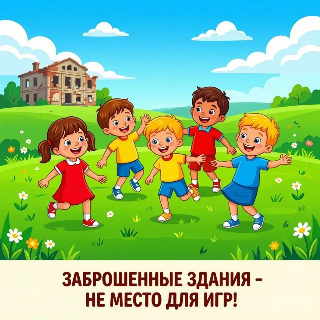 🏚️ ОСТОРОЖНО: ЗАБРОШЕННЫЕ ЗДАНИЯ - НЕ МЕСТО ДЛЯ ИГР! 🏚️
Заброшенные здания — это всегда загадка…
Н