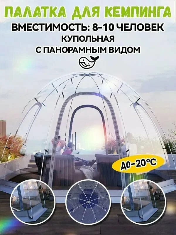 Нашумевшая палатка для кемпинга😨