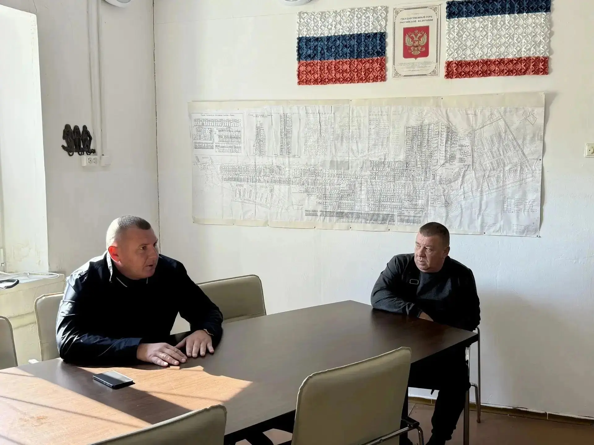 В рамках рабочей поездки по Красногвардейскому району посетил Ленинское сельское поселе...