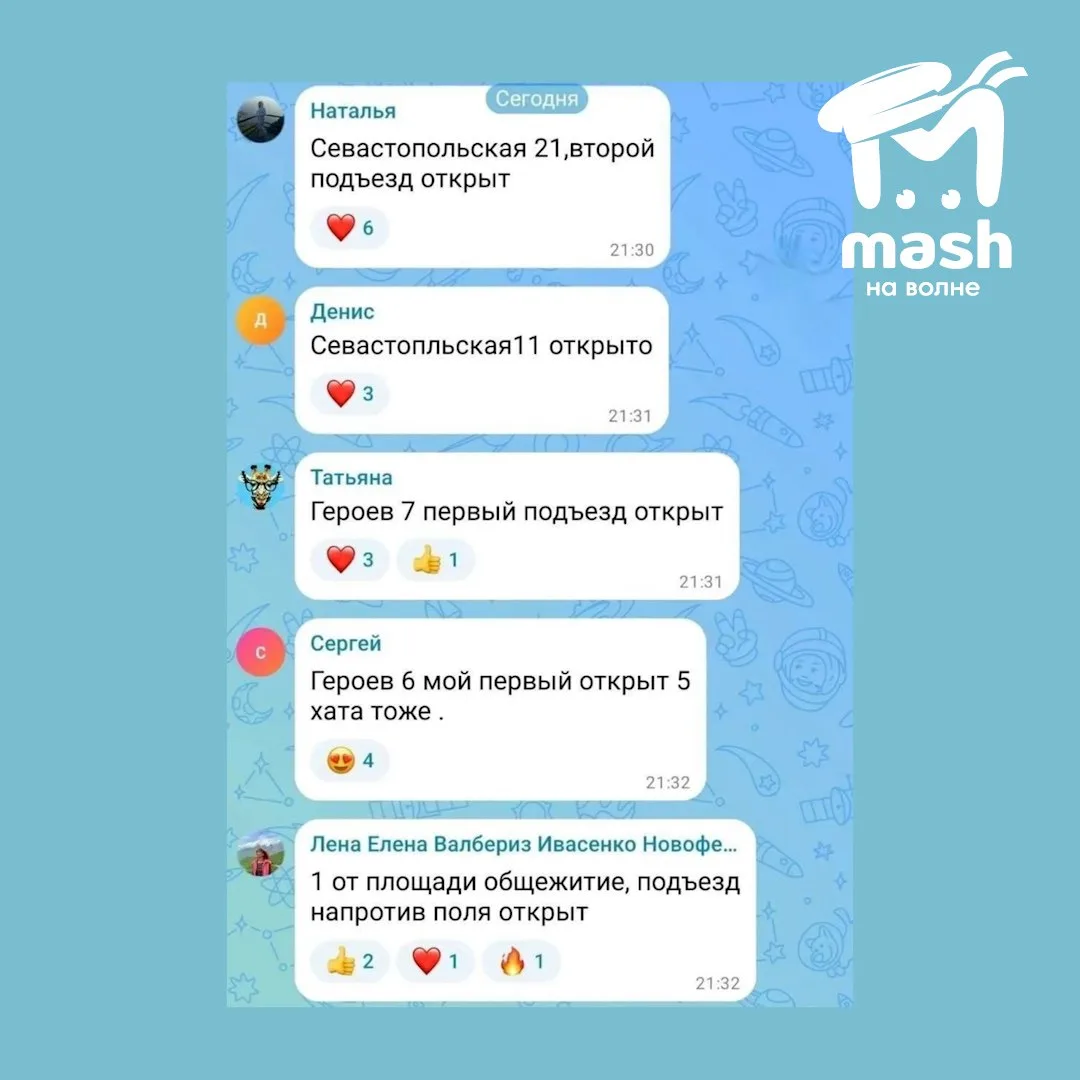 Люди массово отключают домофоны в Новофёдоровке после того, как девушка не смогла спрятаться в поддъ