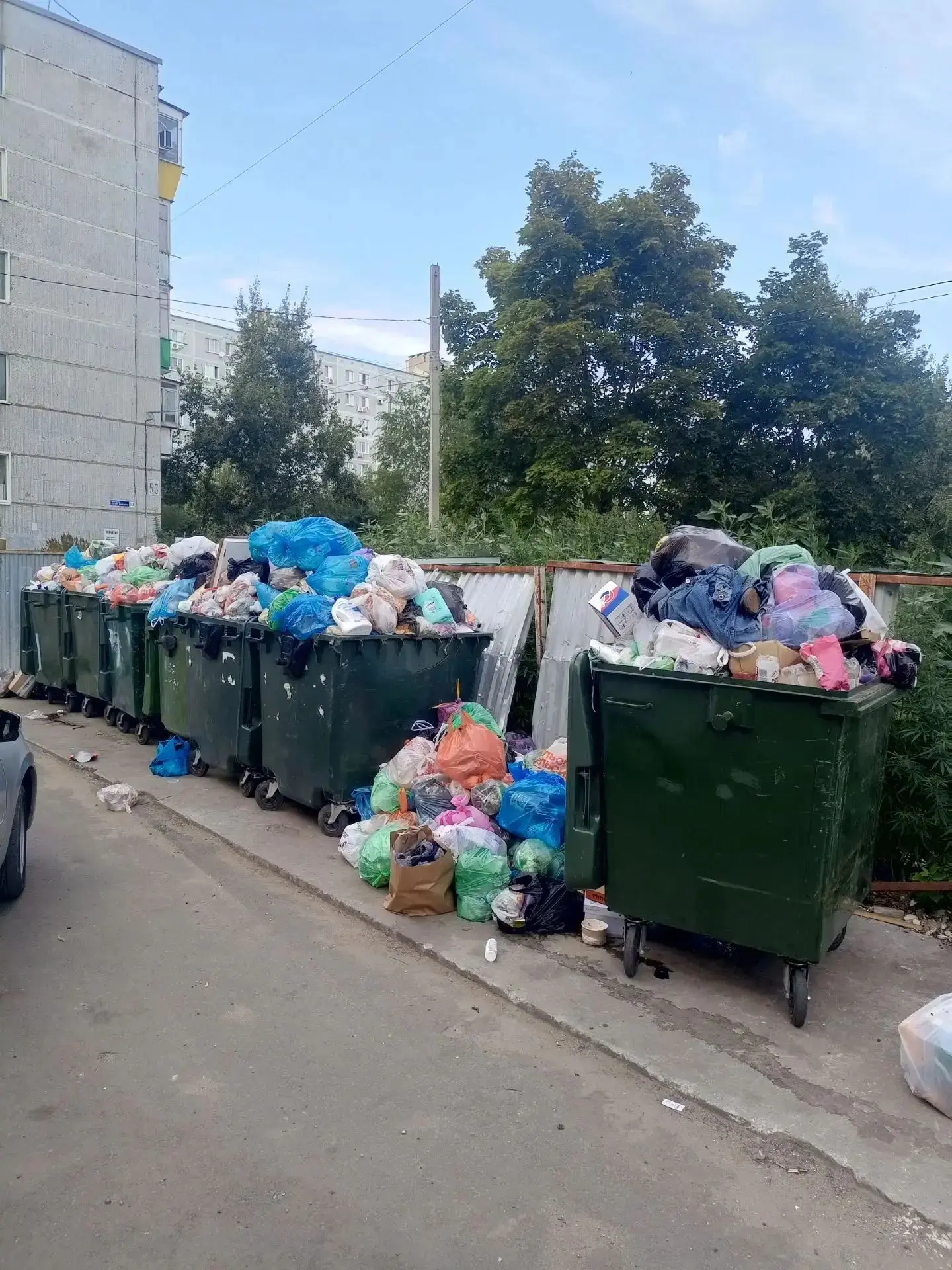 50 лет октября 55 мусор не вывозят пятый день
В этом городе есть власть ?

⚫ Вся правда Сызрань