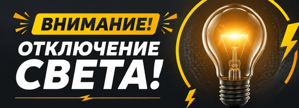 Плановое  отключение эл. энергии