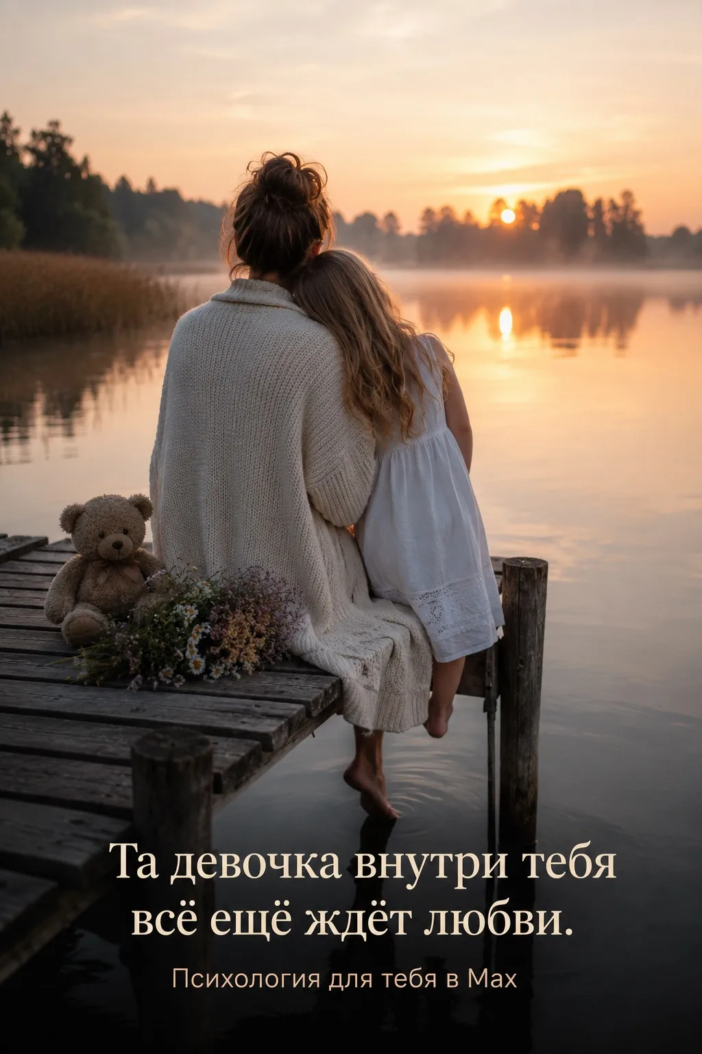 🌅 Та девочка внутри тебя всё ещё ждёт любви…

Иногда мы взрослеем только снаружи.

Внутри нас продо