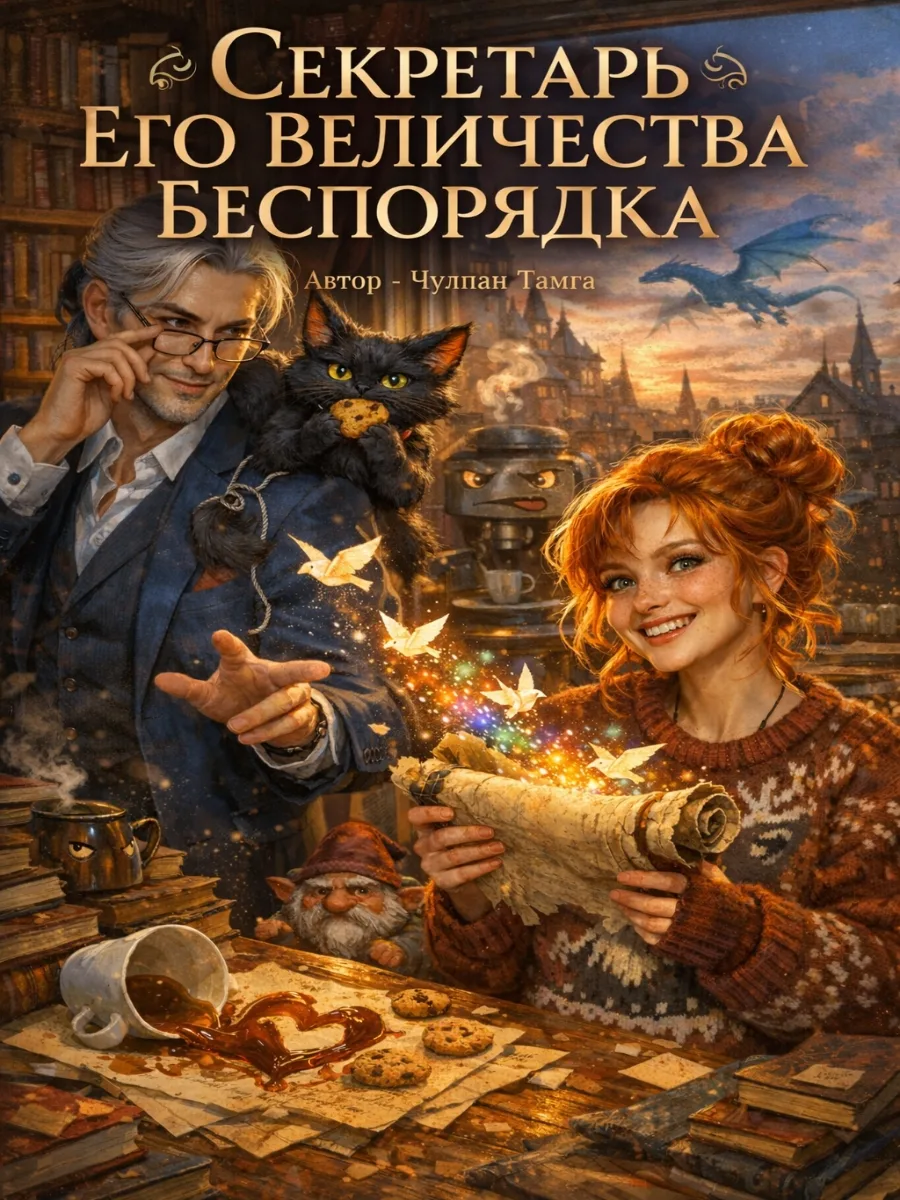 «Секретарь Его Величества» — та самая история, где: • Чашка чая меняет жизнь • Кот-домовой ворует но
