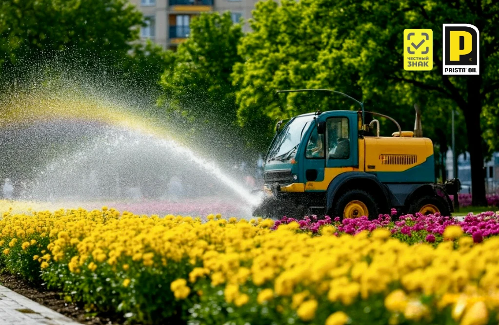 Надежность, проверенная городом. PRISTA® OIL: масло для спецтехники.